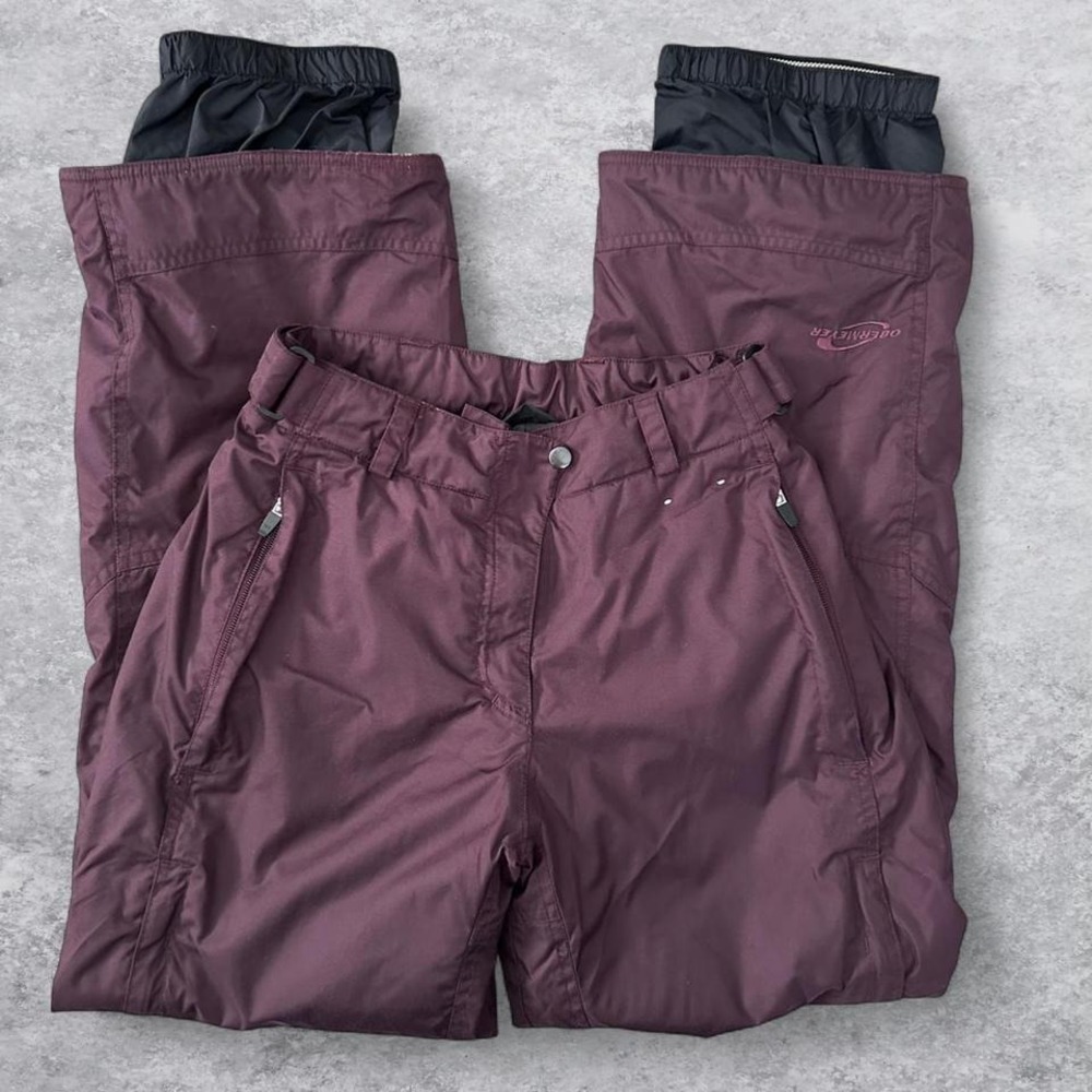 Obermeyer Plum Purple Insulated Ski Snowboard Pants Size 8‎ Adjustable Waist
